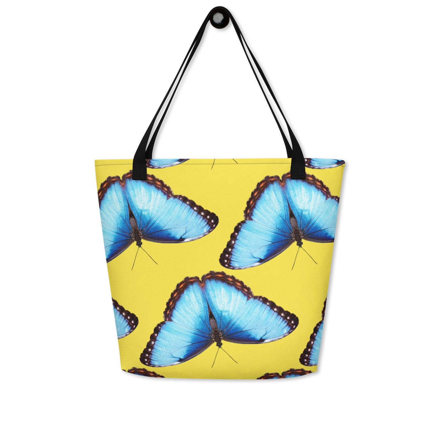 FLY HIGH YELLOW TOTE BAG