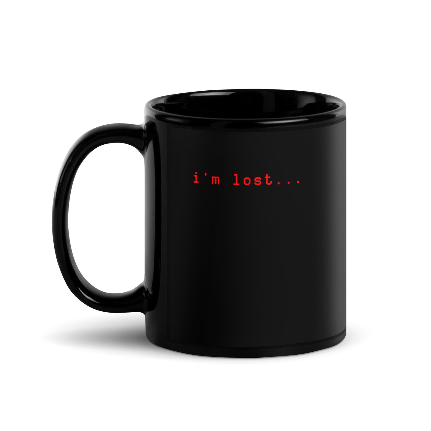 I AM LOST COFFEE MUG