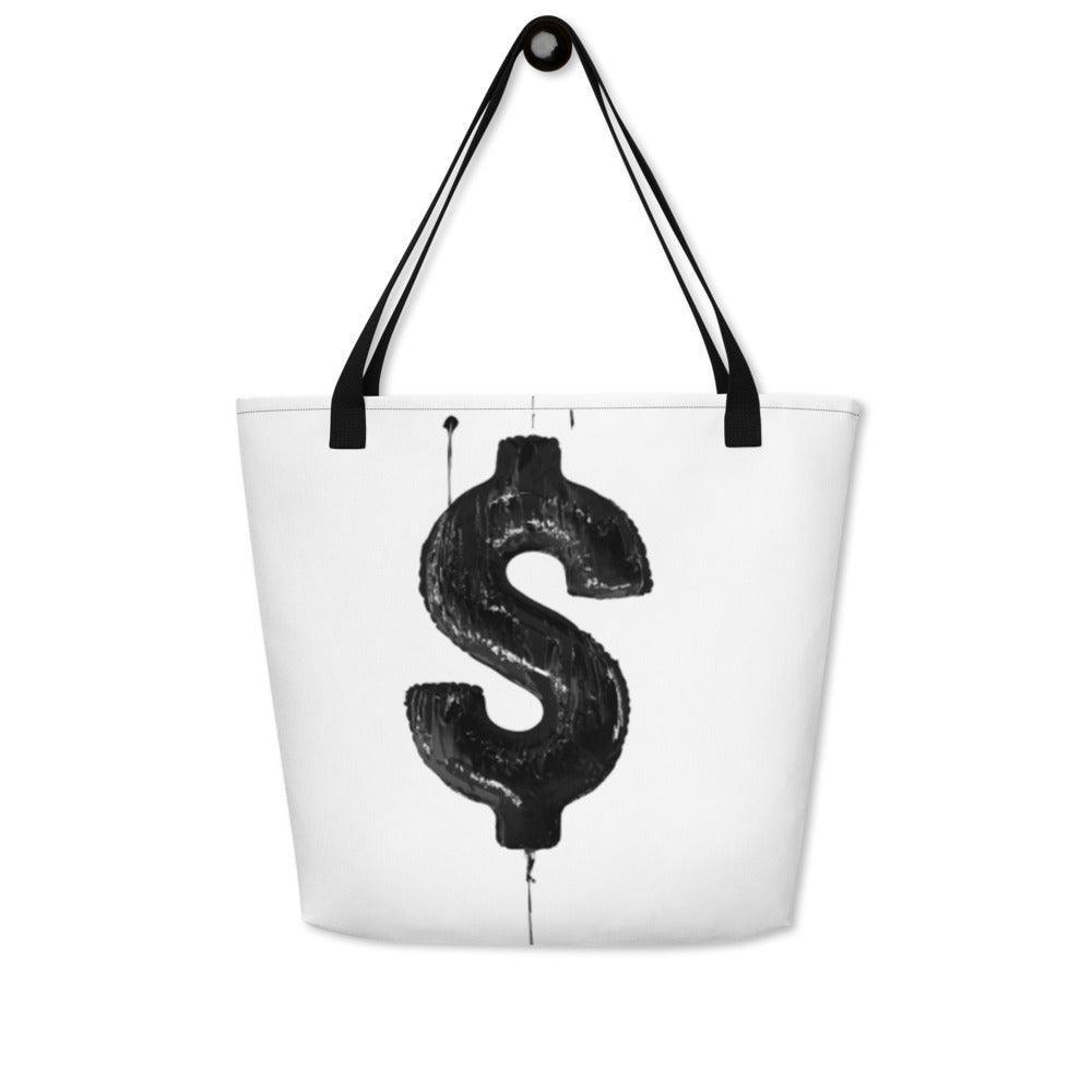 MONEY TALKS TOTE BAG - ACEOFLA
