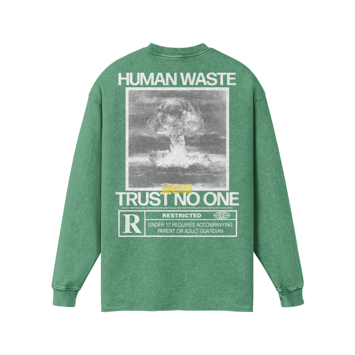 ATOMIC BOMB LONG SLEEVE T-SHIRT