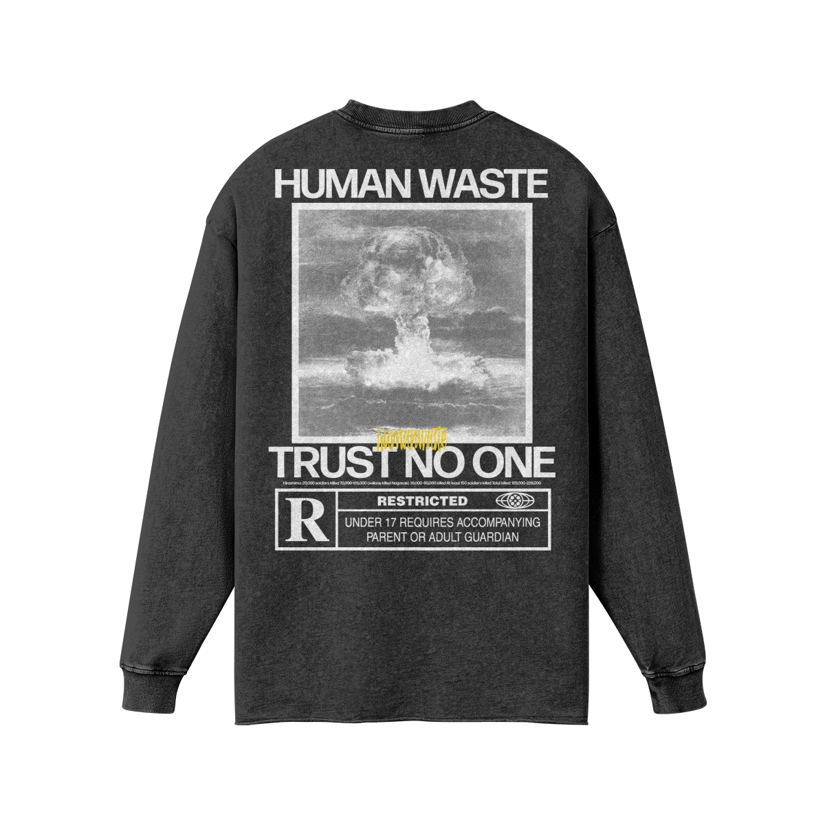 ATOMIC BOMB LONG SLEEVE T-SHIRT