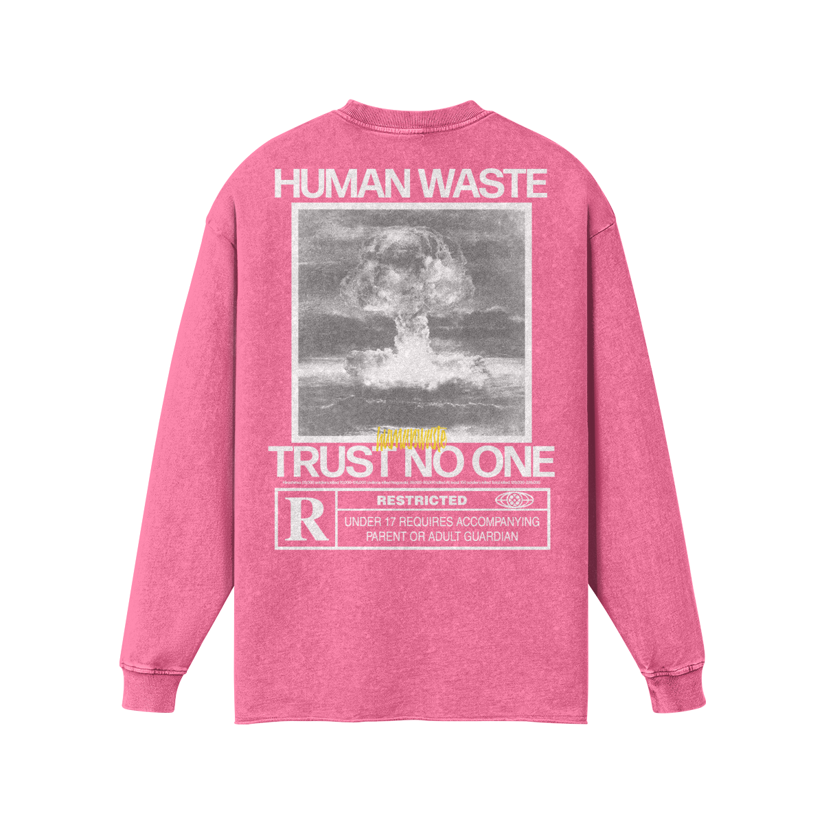ATOMIC BOMB LONG SLEEVE T-SHIRT
