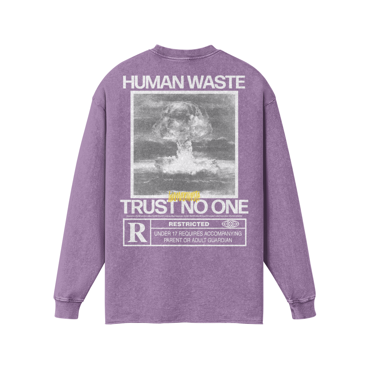 ATOMIC BOMB LONG SLEEVE T-SHIRT
