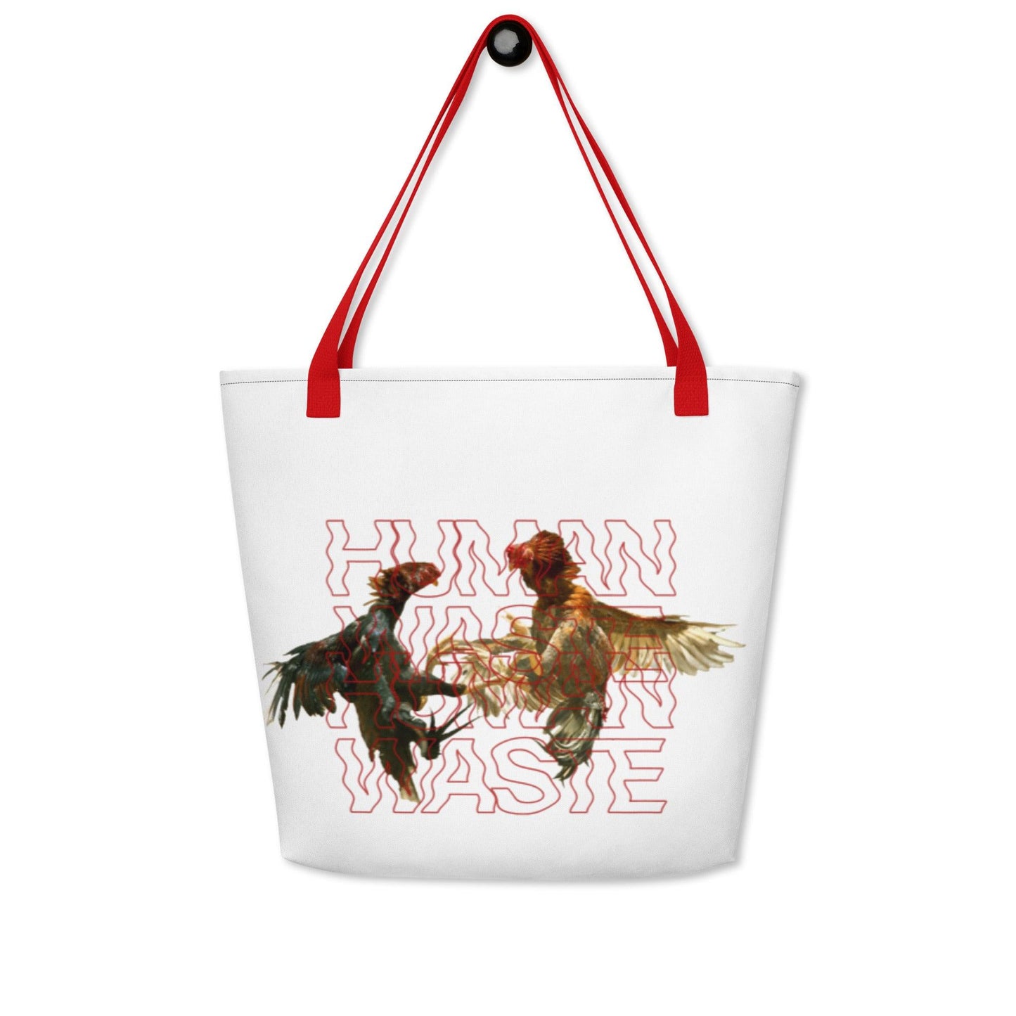COCK FIGHTS TOTE BAG - ACEOFLA