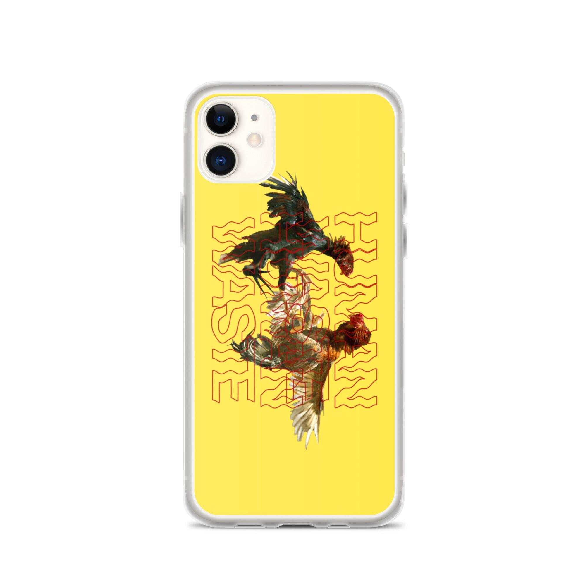 COCK FIGHTS iPHONE CASE