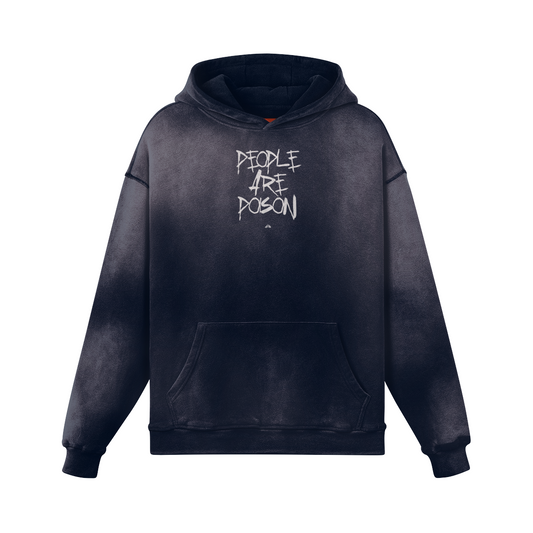 PEOPLE ARE POISON FADED HOODIE