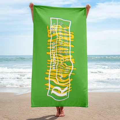 RESTRICTED GREEN TOWEL - ACEOFLA