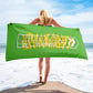 RESTRICTED GREEN TOWEL - ACEOFLA